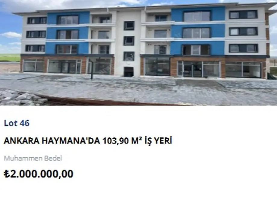 TOKİ 7 İlde 26 İş Yerini Yeniden Satışa Çıkarıyor! Açık Artırmada İkinci Tur Eylülde 14